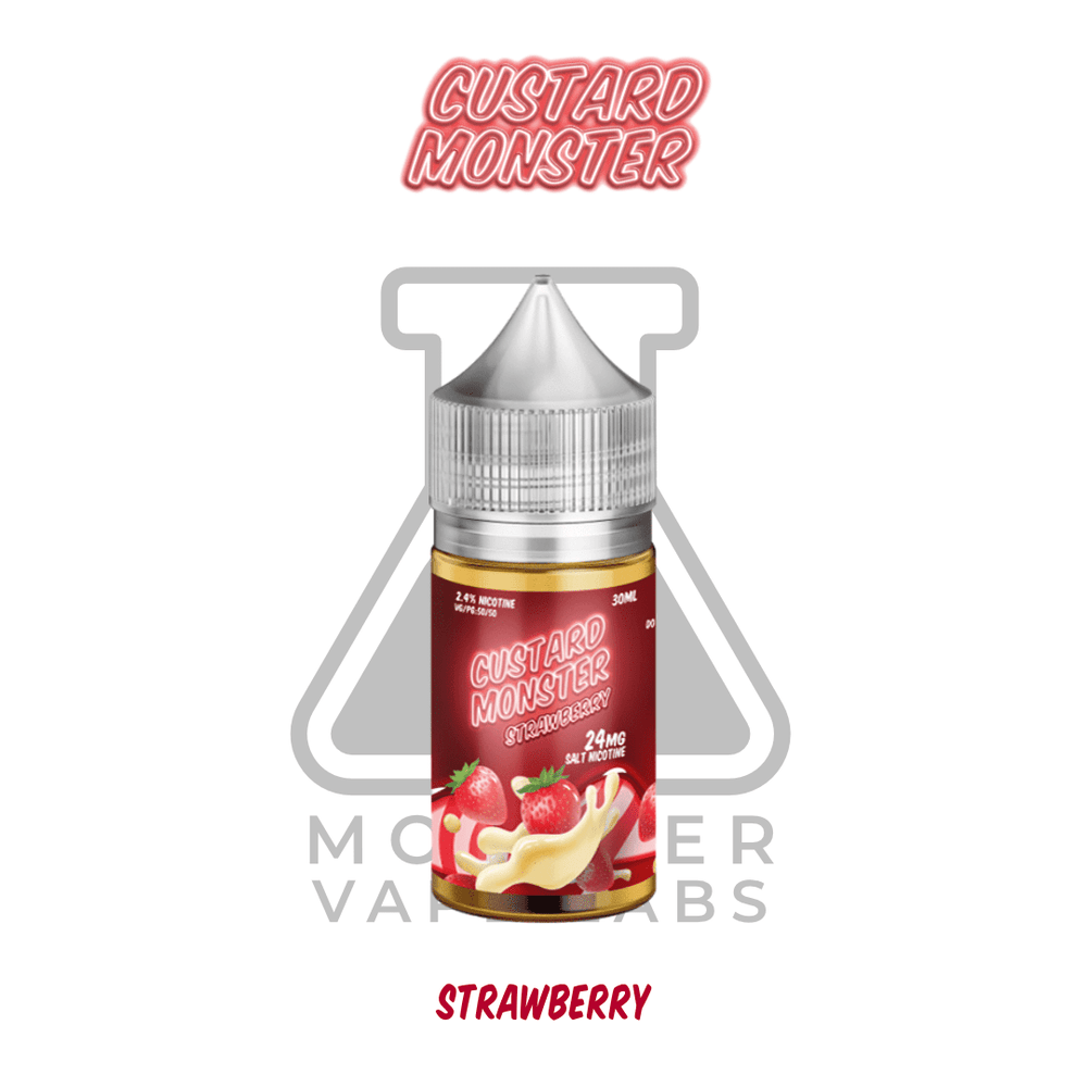 CUSTARD MONSTER - Strawberry 30ml (SaltNic) | Vapors R Us LLC