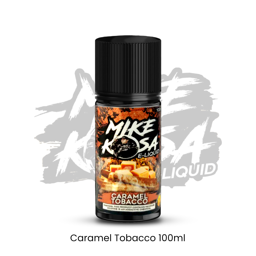 Caramel Tobacco 100ml by MIKE KOSA