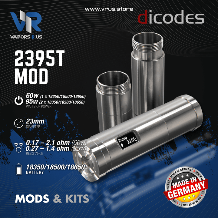 DICODES - 2395T Mod | Vapors R Us LLC