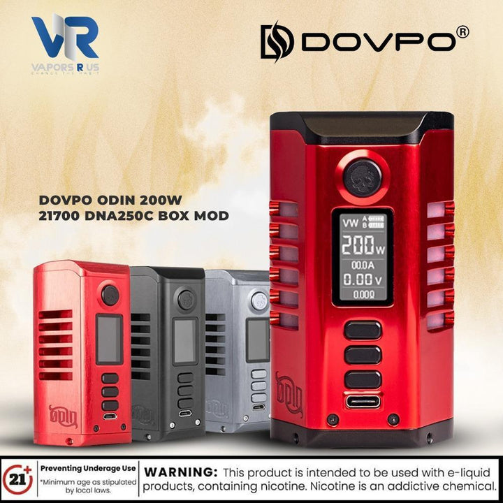 DOVPO - Odin 200W 21700 DNA250c Box Mod