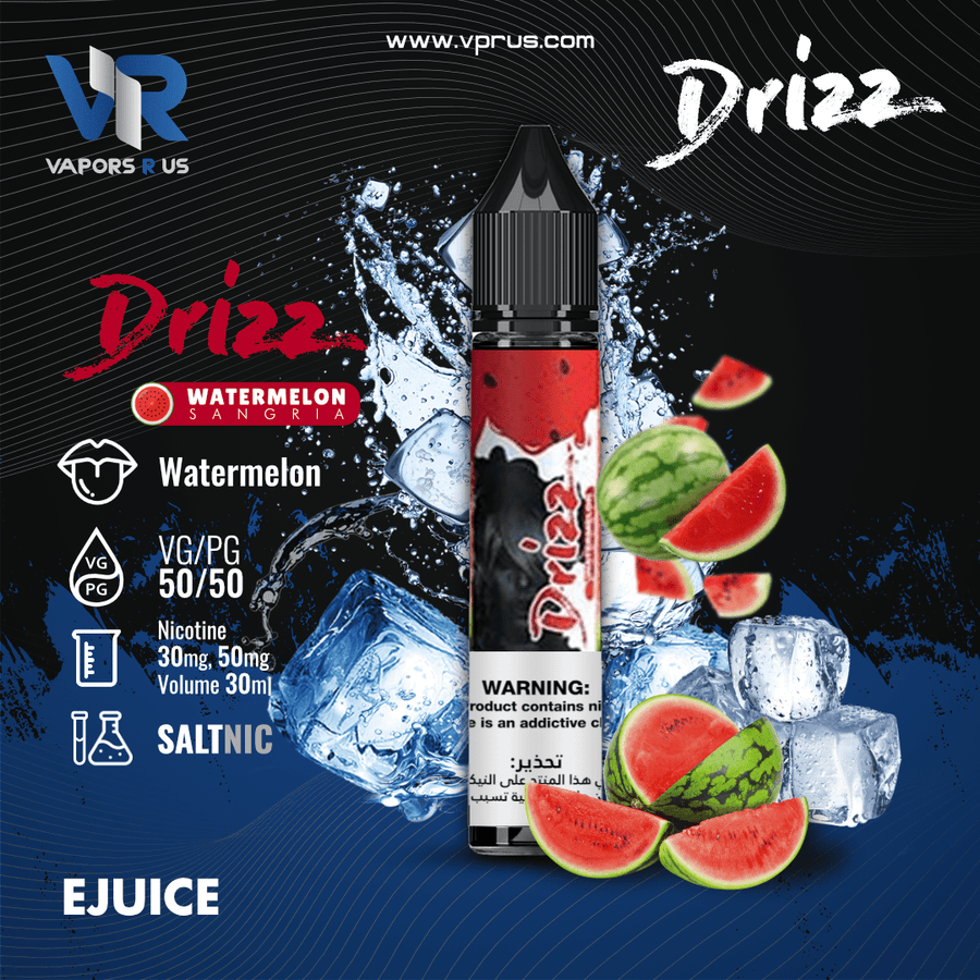 DRIZZ - Watermelon Sangria 30ml (SaltNic) | Vapors R Us LLC