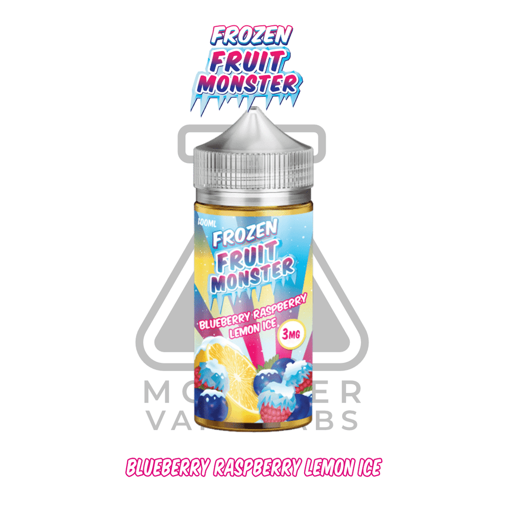 FROZEN FRUIT MONSTER - Blueberry Raspberry Lemon Ice 3mg | Vapors R Us LLC