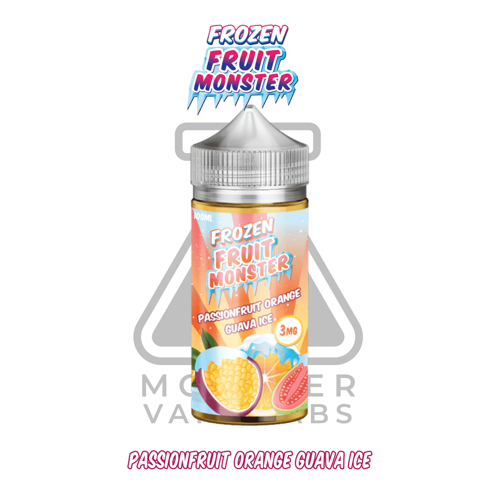 FROZEN FRUIT MONSTER - Passionfruit Orange Guava Ice 3mg | Vapors R Us LLC