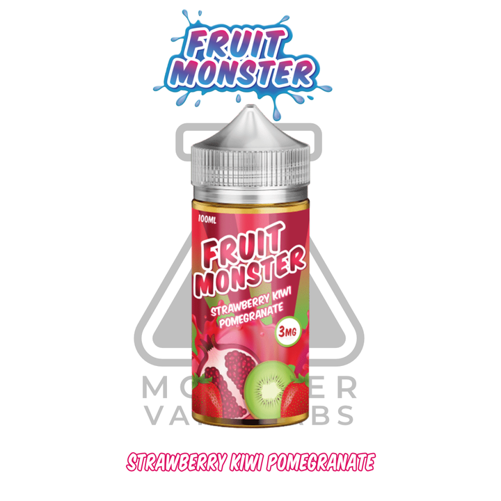 FRUIT MONSTER - Strawberry Kiwi Pomegranate 3mg 100ml