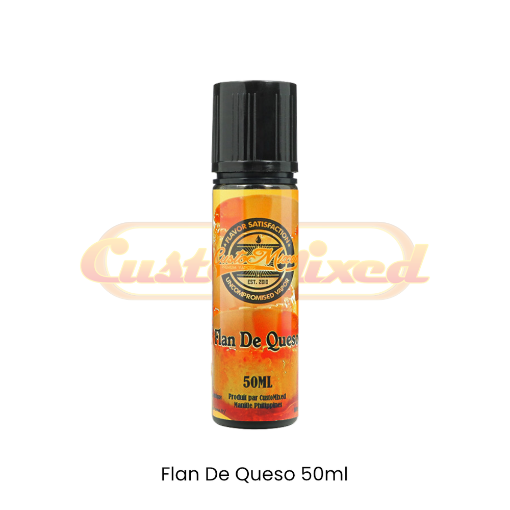 Flan De Queso 50ml by CUSTOMIXED