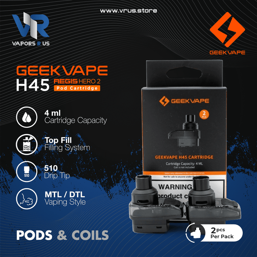 GEEKVAPE - H45 Hero 2 Pod Cartridge