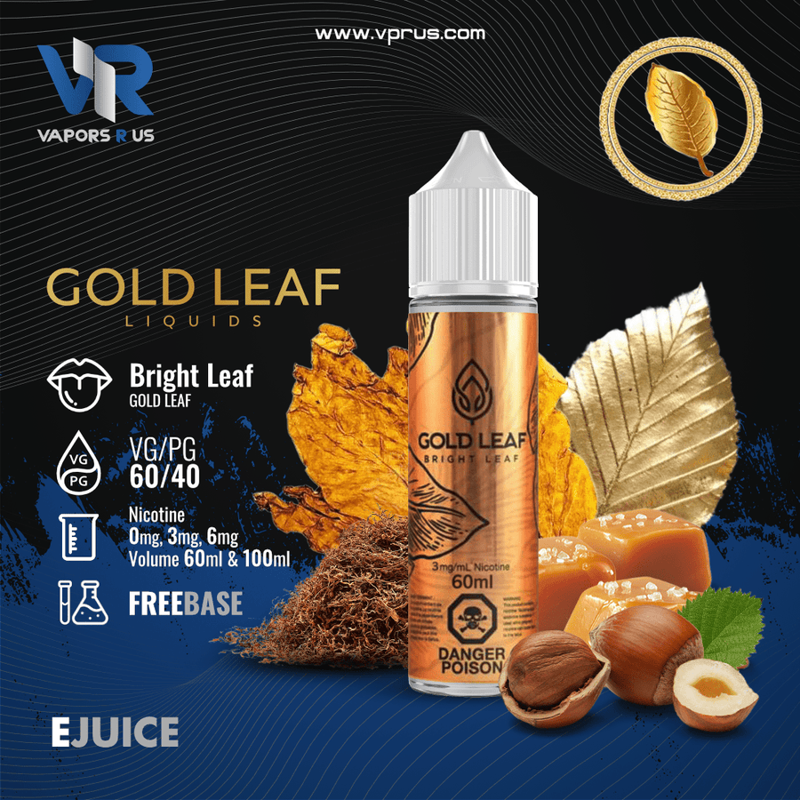 GOLD LEAF - Bright Leaf 60ml | Vapors R Us LLC