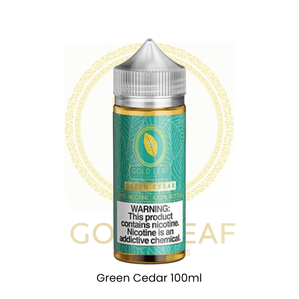 GOLD LEAF - Green Cedar | Vapors R Us LLC