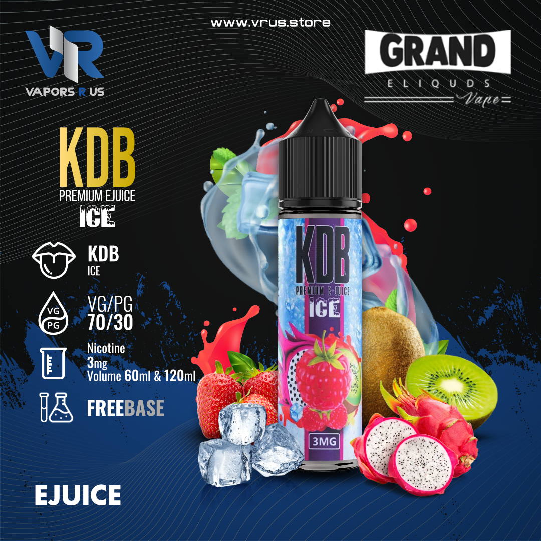 GRAND ELIQUIDS - KDB Ice 60ml