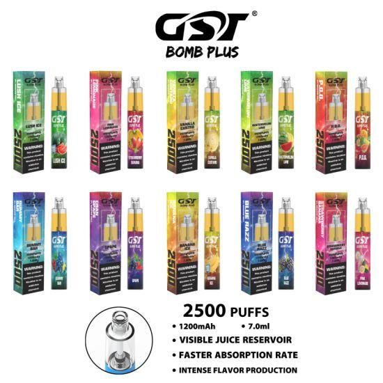GST - Bomb Plus 2500 puffs Disposable Vape | Vapors R Us LLC