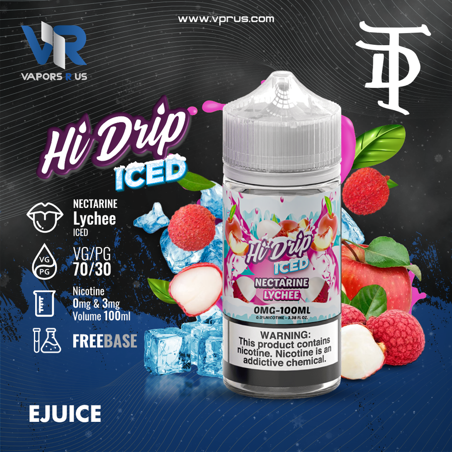 HI DRIP - Nectarine Lychee Iced 100ml