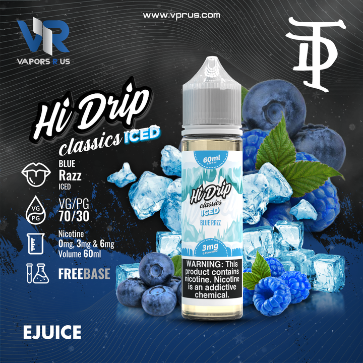 HI DRIP CLASSICS - Blue Razz Iced 60ml