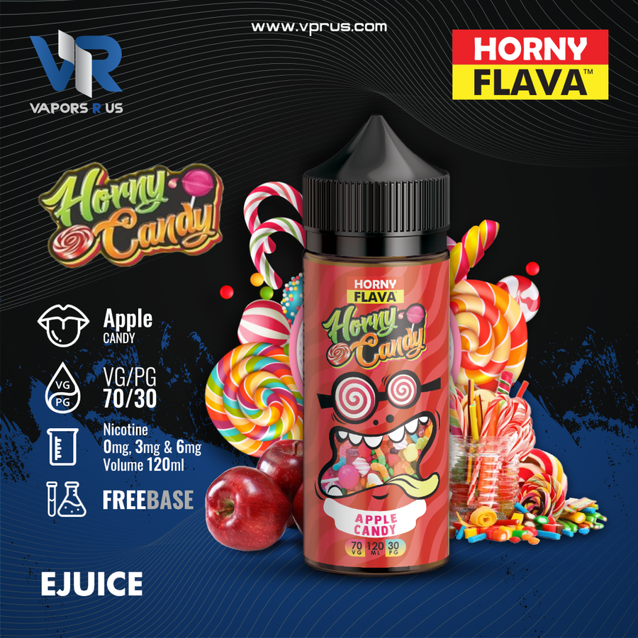 HORNY CANDY - Apple Candy 120ml | Vapors R Us LLC