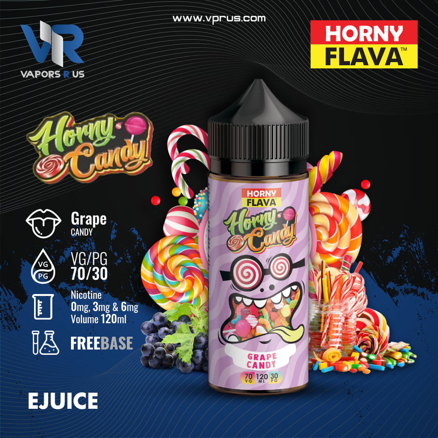 HORNY CANDY - Grape Candy 120ml