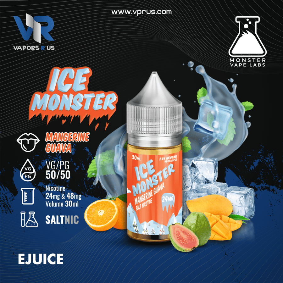 ICE MONSTER - Mangerine Guava 30ml (SaltNic) | Vapors R Us LLC