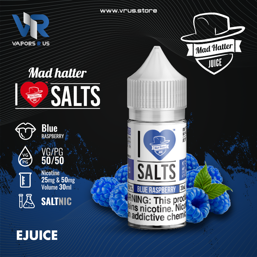 I LOVE SALTS - Blue Raspberry 30ml