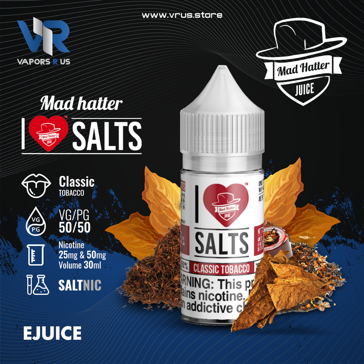 I LOVE SALTS - Classic Tobacco 30ml