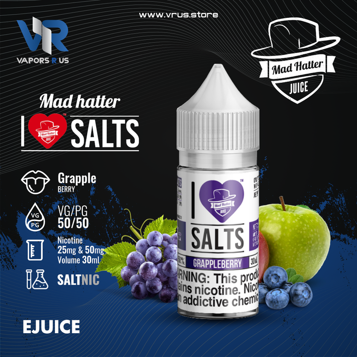 I LOVE SALTS - Grappleberry 30ml