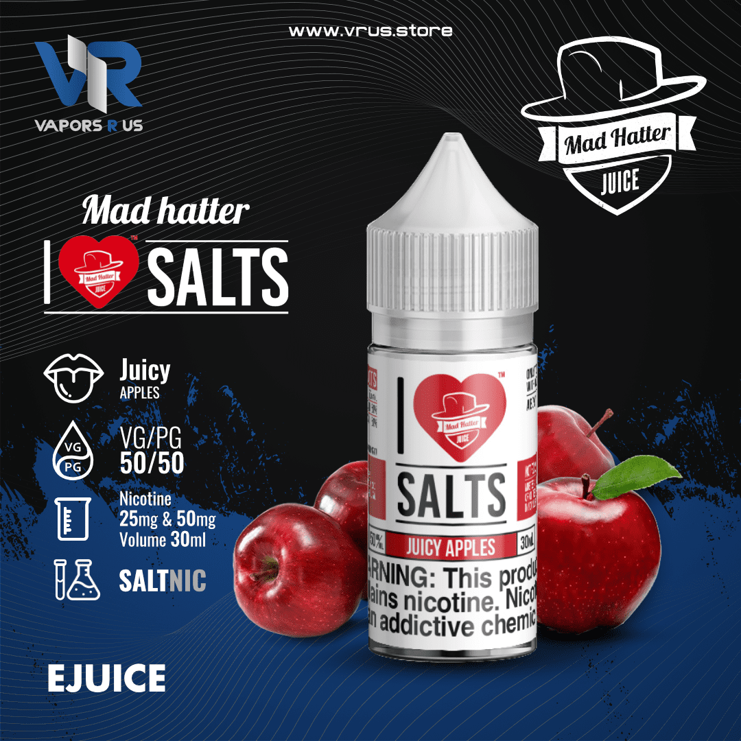 I LOVE SALTS - Juicy Apples 30ml (SaltNic) | Vapors R Us LLC