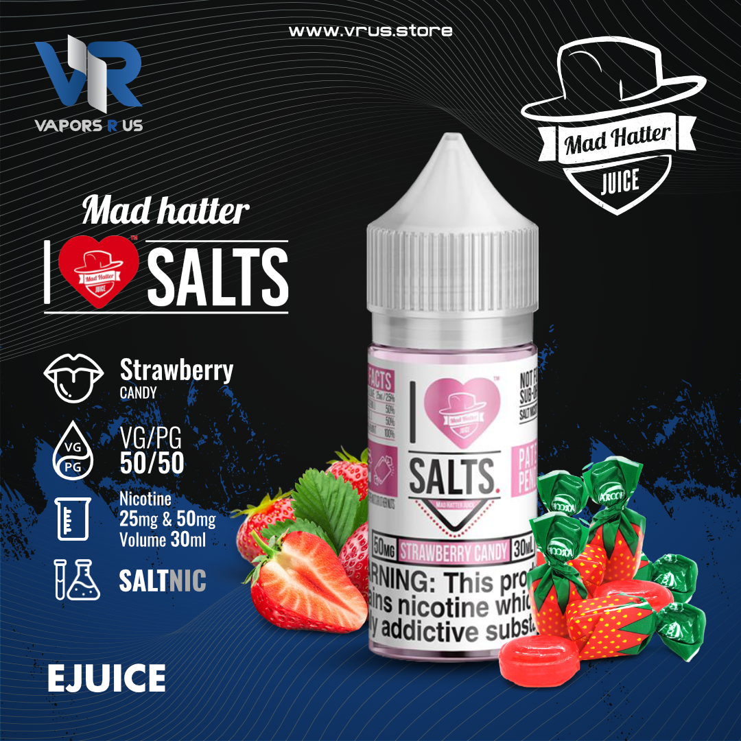 I LOVE SALTS - Strawberry Candy 30ml