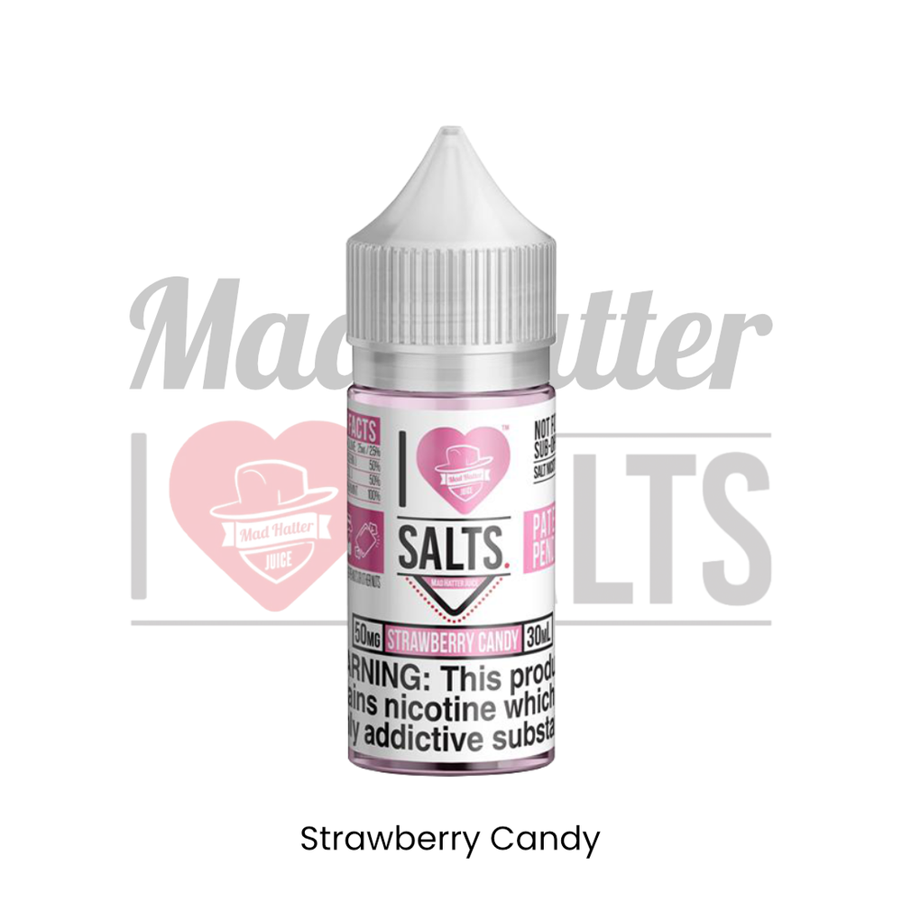 I LOVE SALTS - Strawberry Candy 30ml by MADHATTER