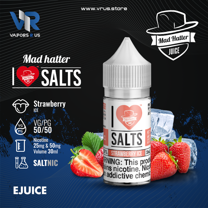 I LOVE SALTS - Strawberry Ice 30ml