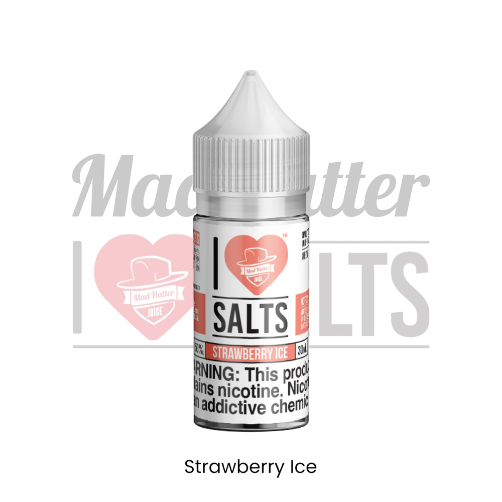 I LOVE SALTS - Strawberry Ice 30ml by MADHATTER