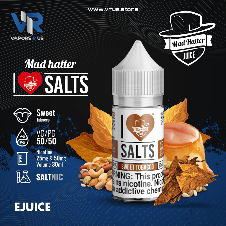 I LOVE SALTS - Sweet Tobacco 30ml (SaltNic) | Vapors R Us LLC