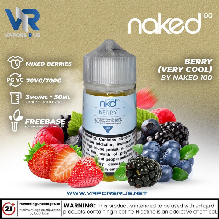NAKED 100 - Berry (Very Cool) | Vapors R Us LLC