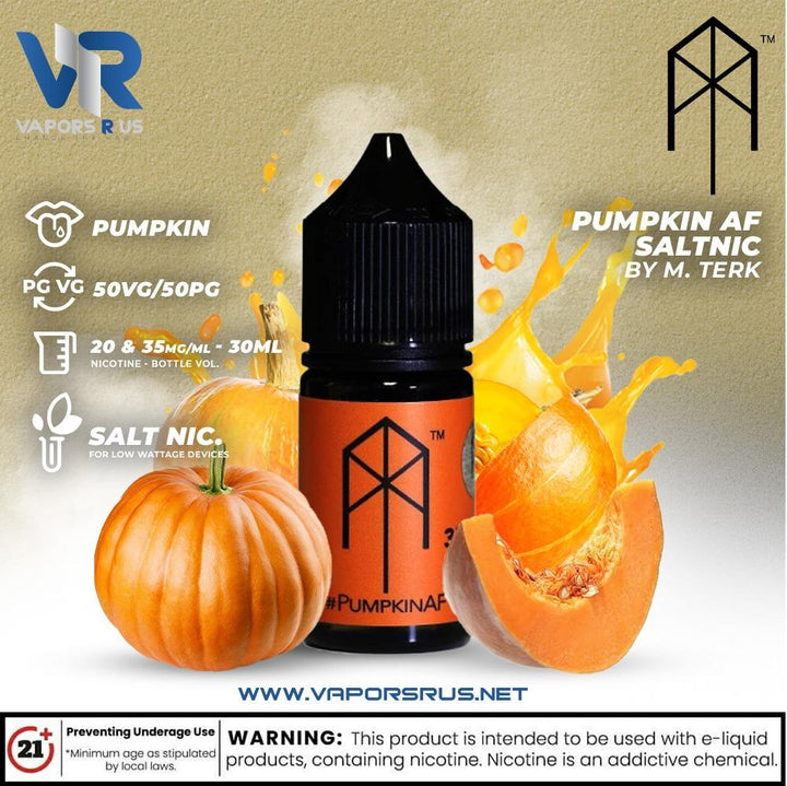 M TERK - Pumpkin AF 30ml (SaltNic) | Vapors R Us LLC