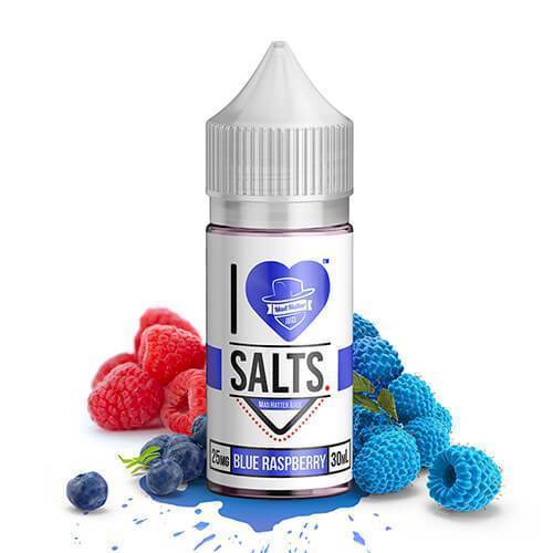 I LOVE SALTS BY MAD HATTER - BLUE RASPBERRY