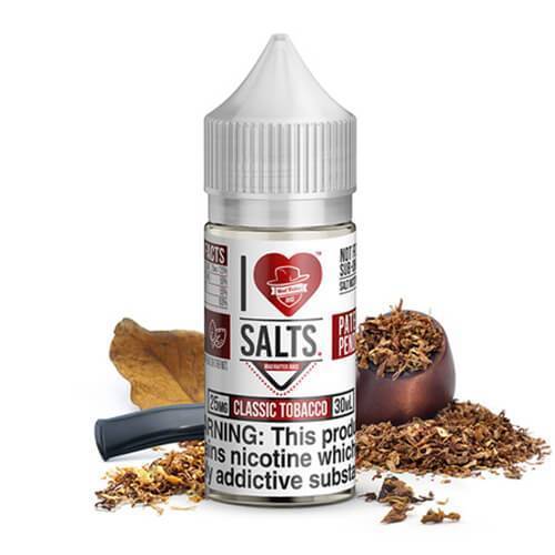 I LOVE SALTS BY MAD HATTER - CLASSIC TOBACCO | I Love Salts