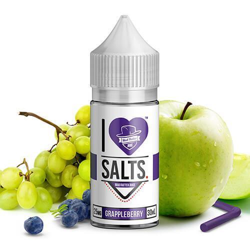 I LOVE SALTS BY MAD HATTER - GRAPPLEBERRY | UAE Vapors R Us - The first vape store in UAE