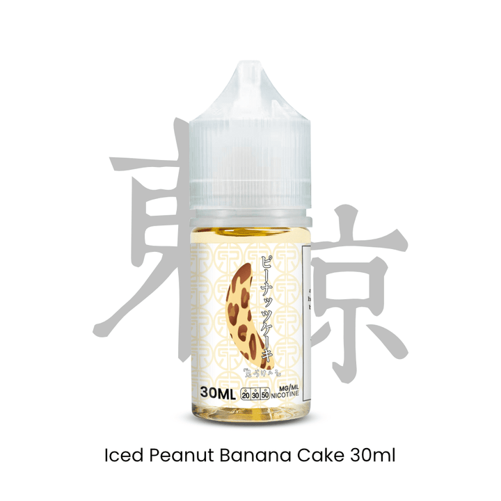 TOKYO - Iced Peanut Banana Cake 30ml (SaltNic) | Vapors R Us LLC
