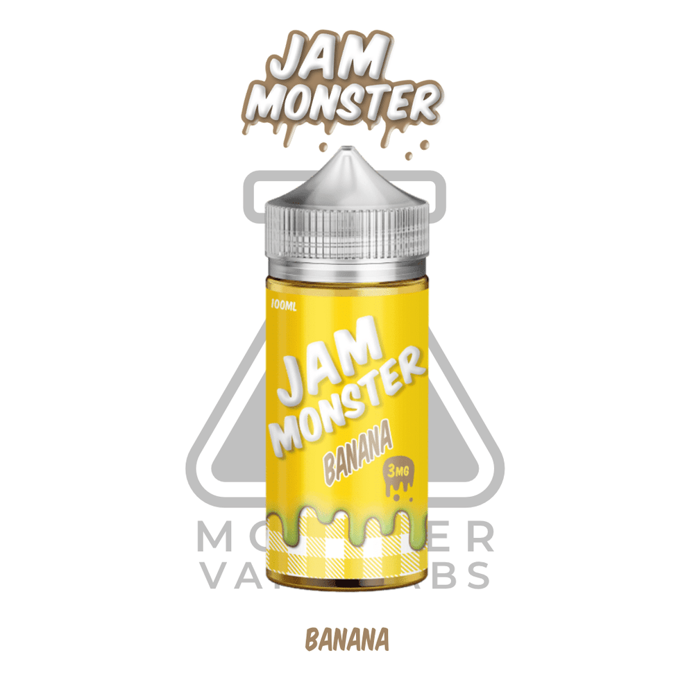 JAM MONSTER - Banana 3mg | Vapors R Us LLC