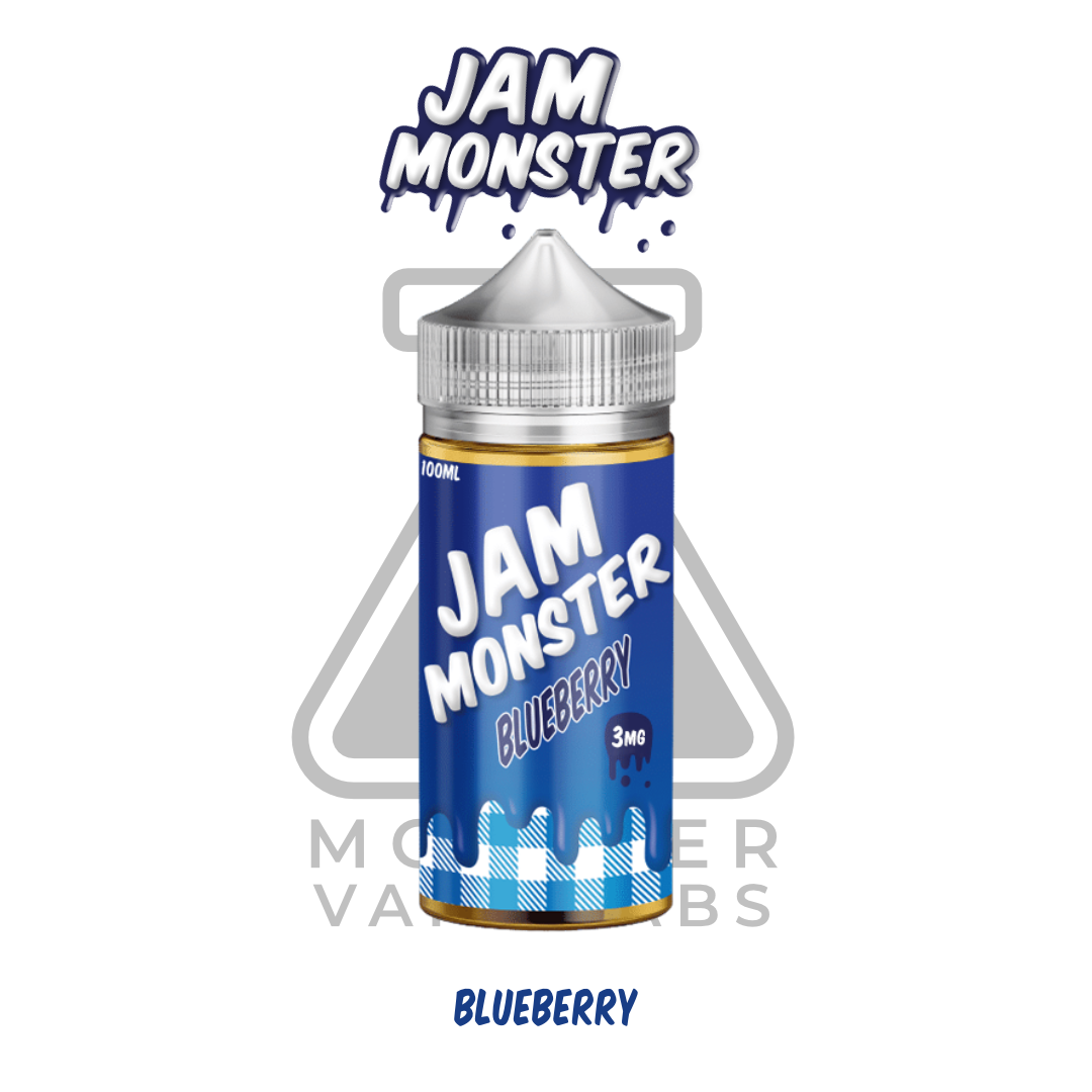 JAM MONSTER - Blueberry 3mg 100ml