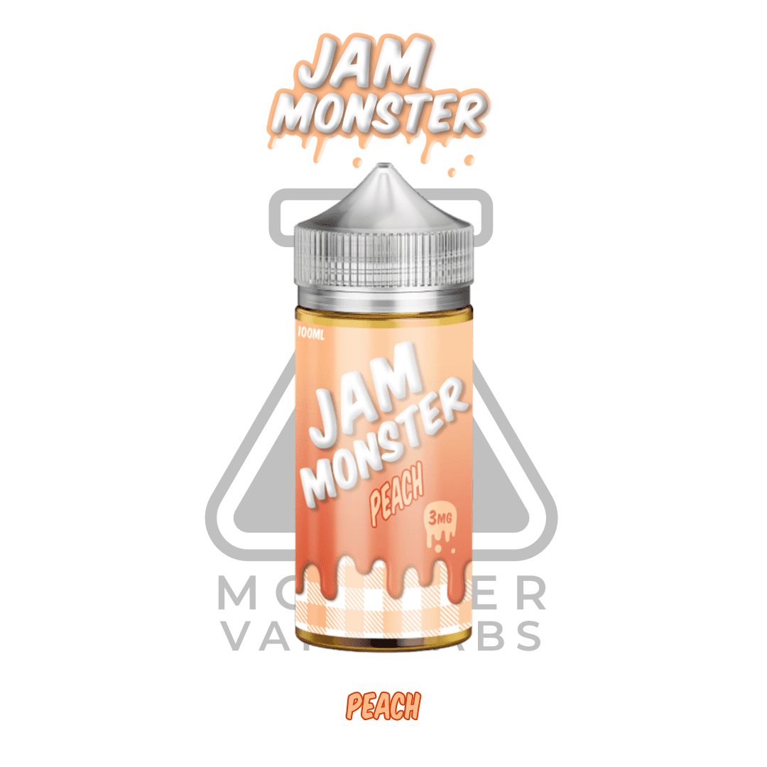 JAM MONSTER - Peach 3mg | Vapors R Us LLC