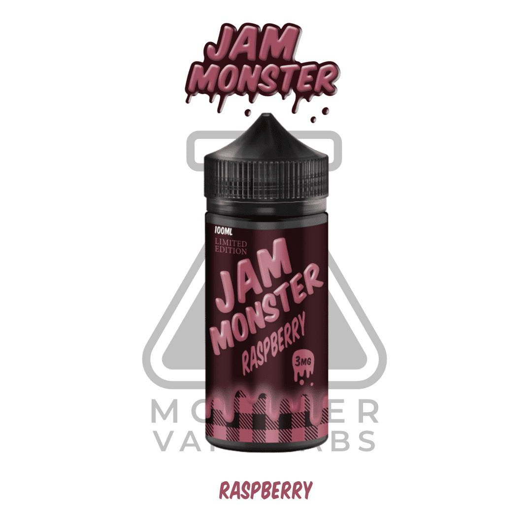 JAM MONSTER - Raspberry 3mg | Vapors R Us LLC