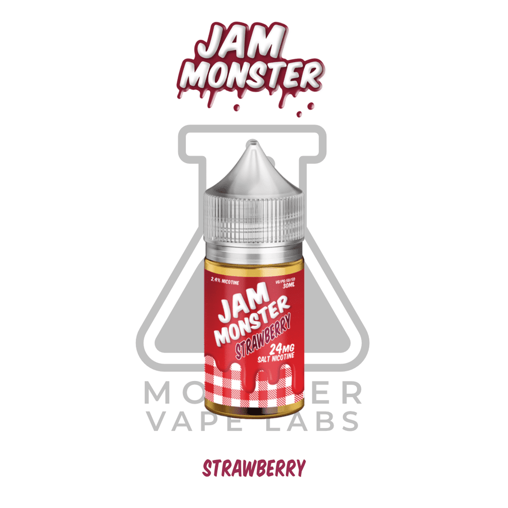 JAM MONSTER - Strawberry 30ml (SaltNic) | Vapors R Us LLC