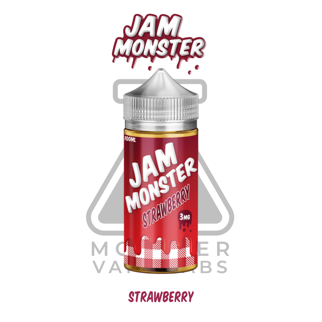 JAM MONSTER - Strawberry 3mg 100ml