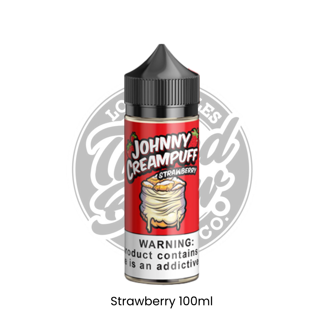 JOHNNY CREAMPUFF Strawberry 100ml by TINTED BREW