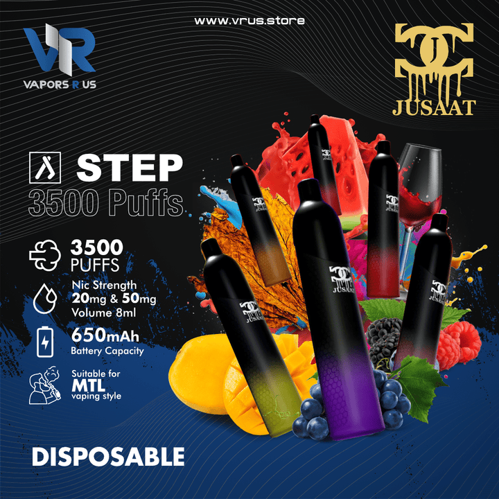 JUUSAT  STEP Disposable (3500 puffs) | Vapors R Us LLC