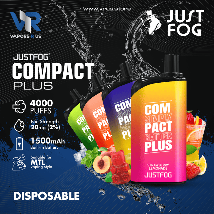 JUSTFOG - Compact Plus Disposable