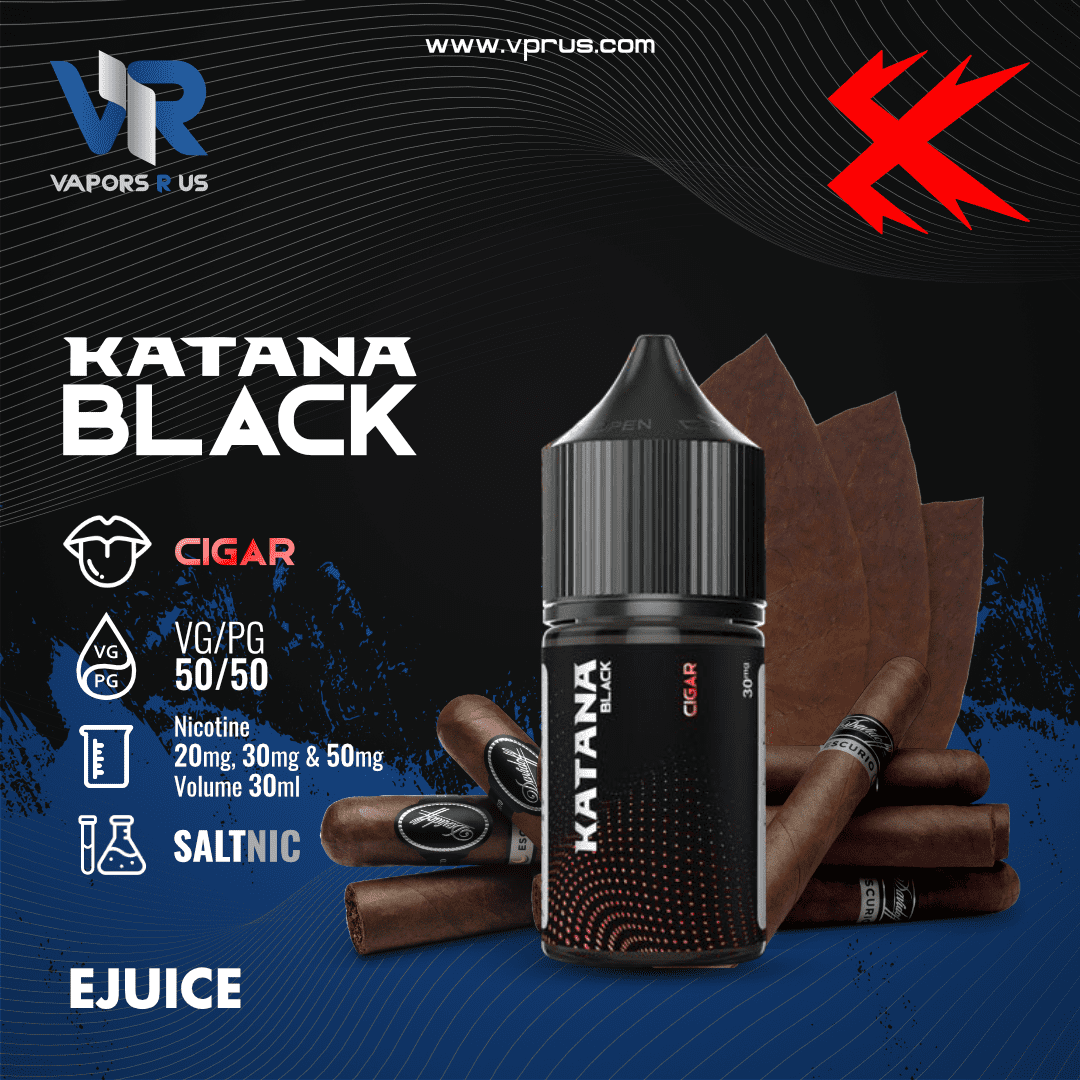KATANA - Black Cigar 30ml