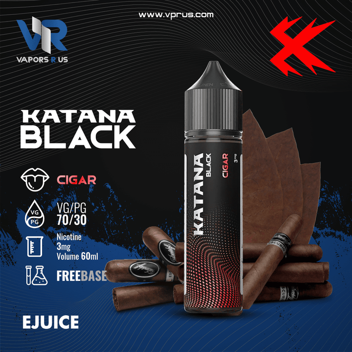 KATANA - Black Cigar 60ml