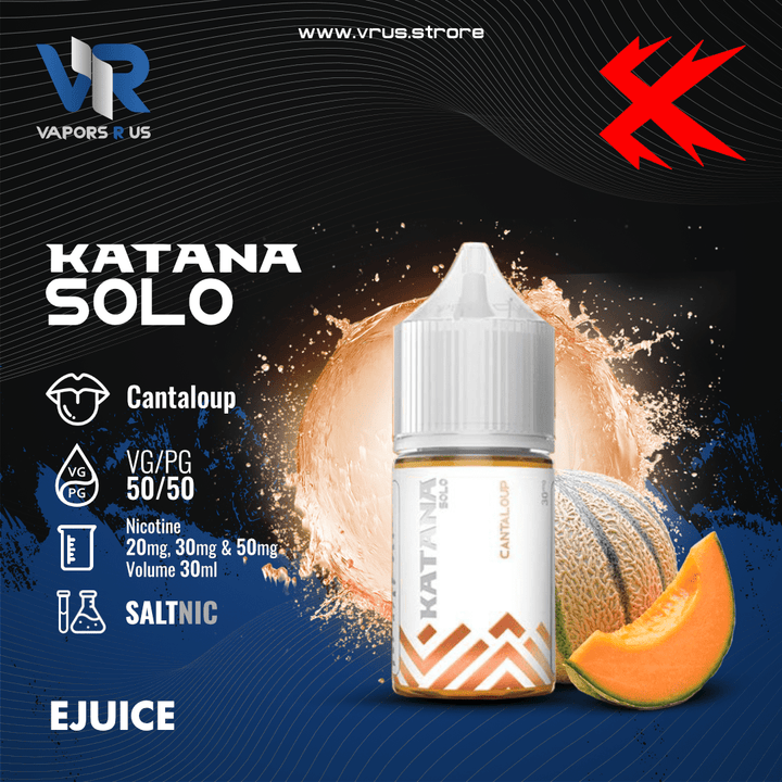 KATANA VAPE - Solo Series - Cantaloupe (30ml Saltnic) | Vapors R Us LLC