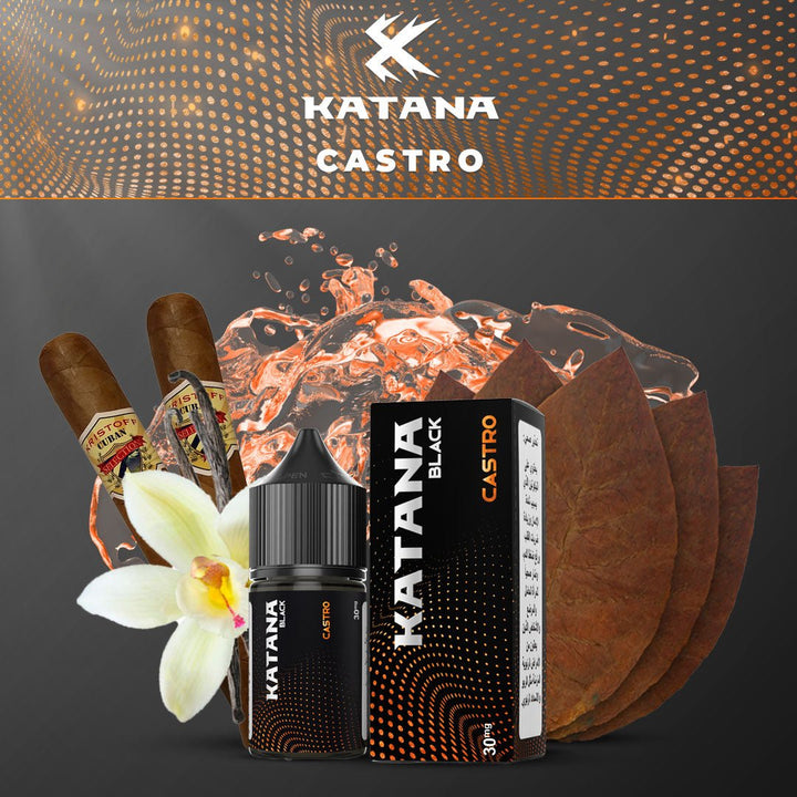 KATANA VAPE - Black Series - Castro (30ml Saltnic) | Vapors R Us LLC