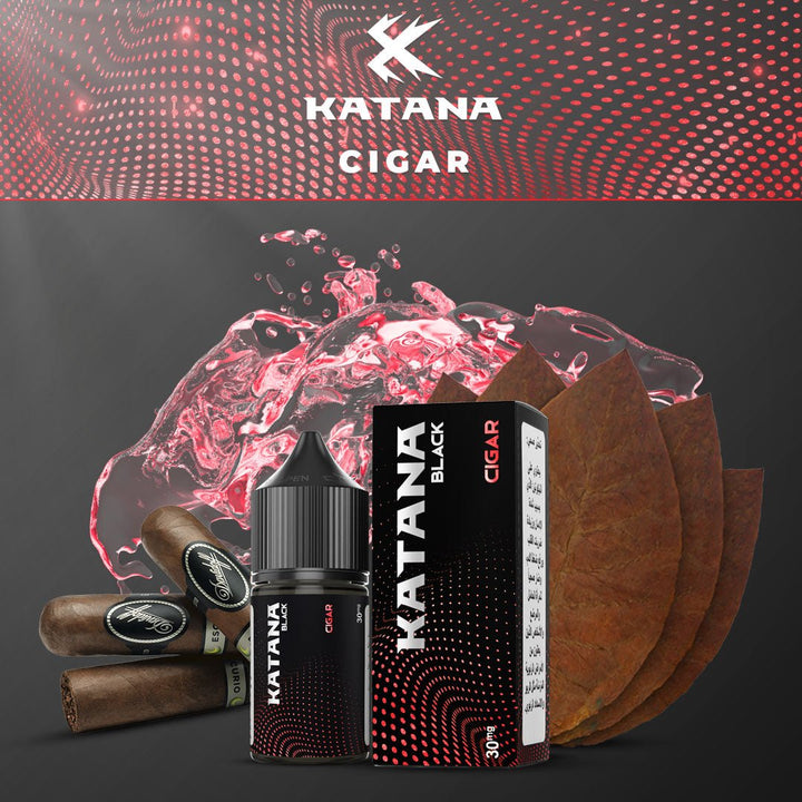 KATANA VAPE - Black Series - Cigar (30ml Saltnic) | Vapors R Us LLC