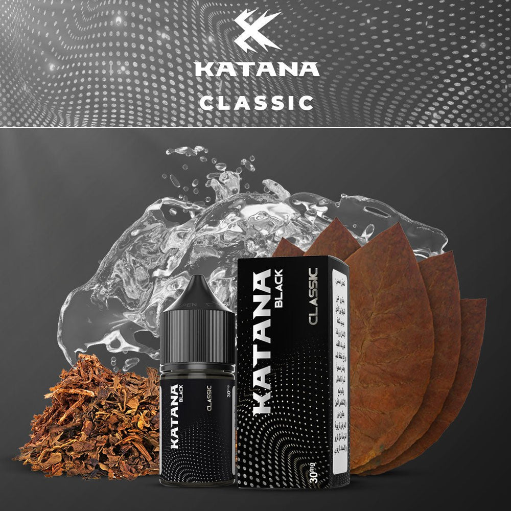 KATANA VAPE - Black Series - Classic (30ml Saltnic) | Vapors R Us LLC