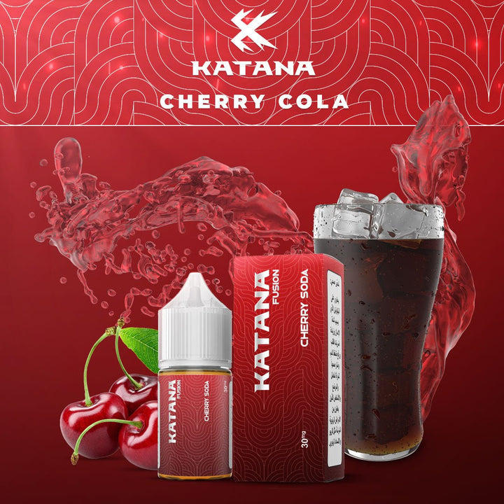 KATANA VAPE - Fusion Series - Cherry Cola (30ml Saltnic) | Vapors R Us LLC